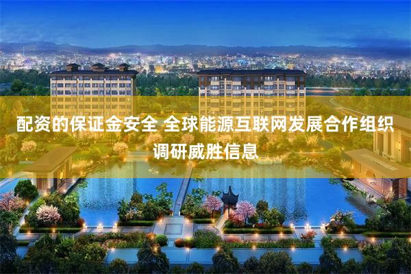 配资的保证金安全 全球能源互联网发展合作组织调研威胜信息