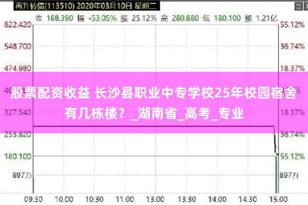 股票配资收益 长沙县职业中专学校25年校园宿舍有几栋楼？_湖南省_高考_专业