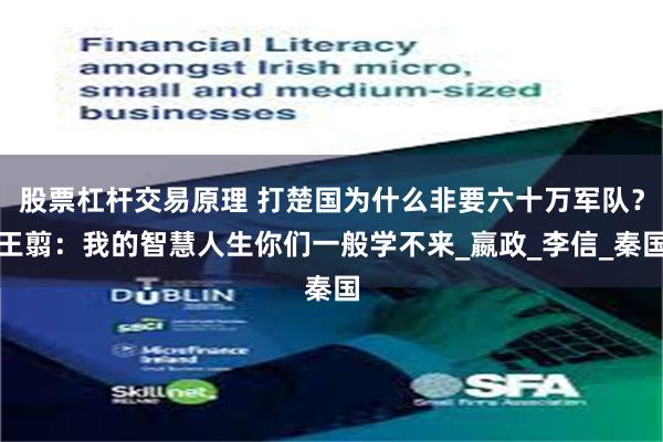 股票杠杆交易原理 打楚国为什么非要六十万军队？王翦：我的智慧人生你们一般学不来_嬴政_李信_秦国