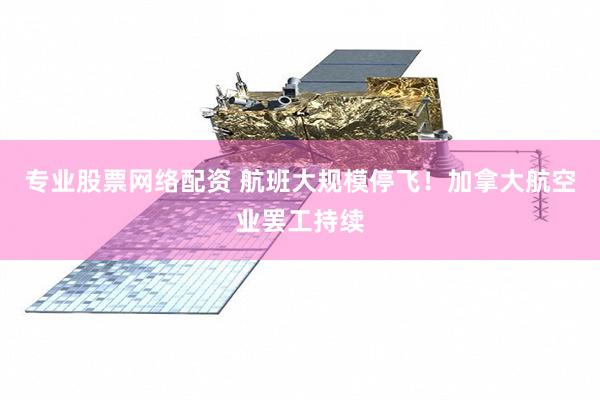 专业股票网络配资 航班大规模停飞！加拿大航空业罢工持续